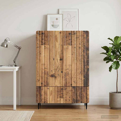 Sideboard Old Wood 66 x 34.5 x 97 cm Engineered Wood