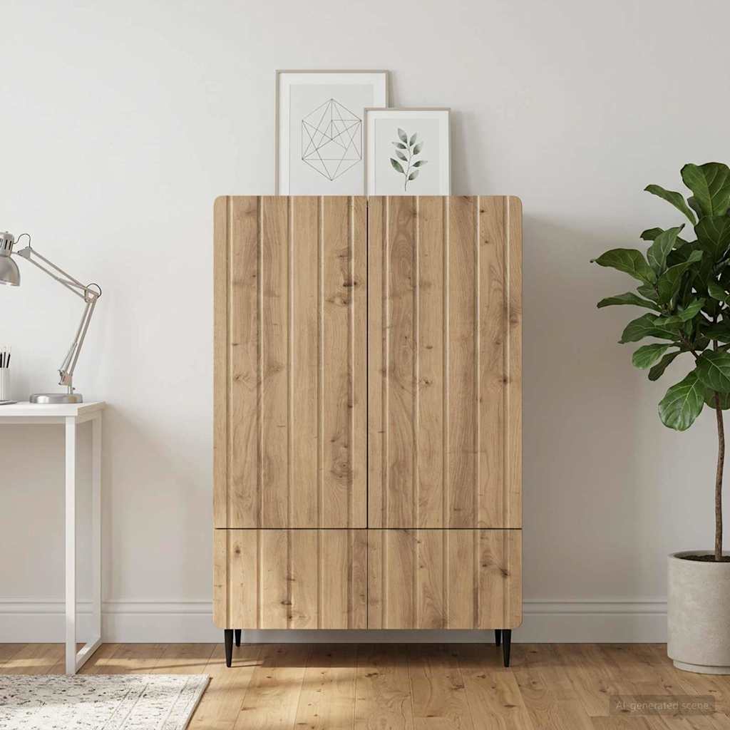 Sideboard Artisan Oak 66 x 34.5 x 97 cm Engineered Wood