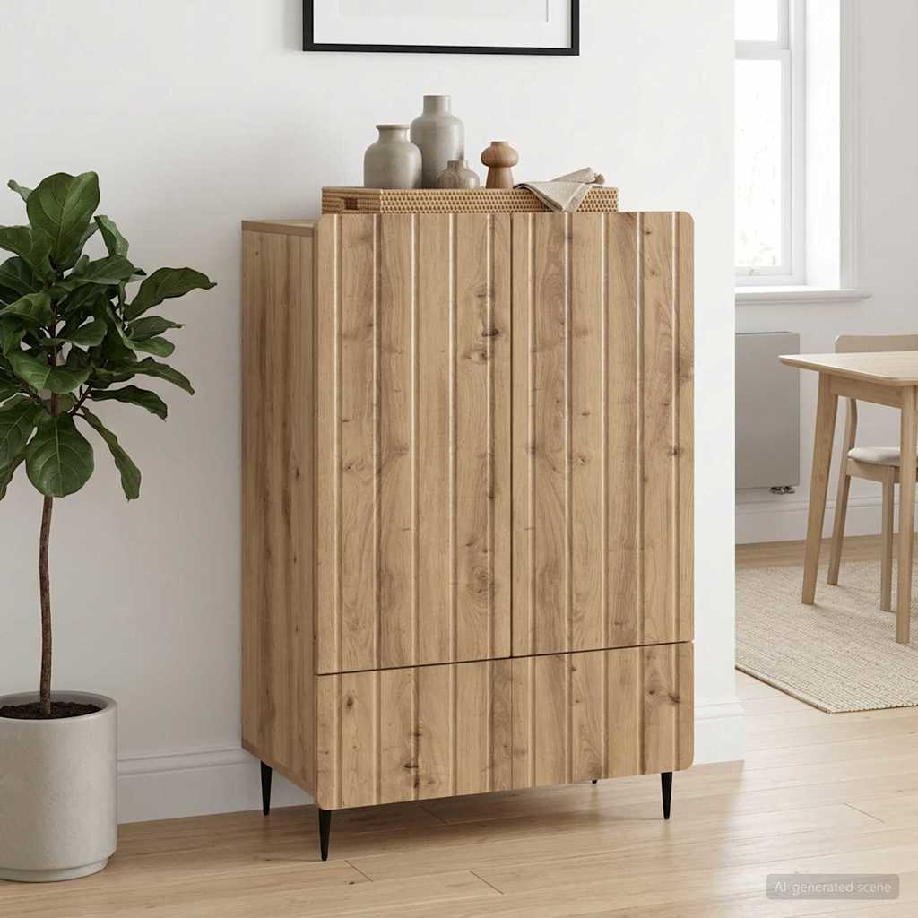 Sideboard Artisan Oak 66 x 34.5 x 97 cm Engineered Wood