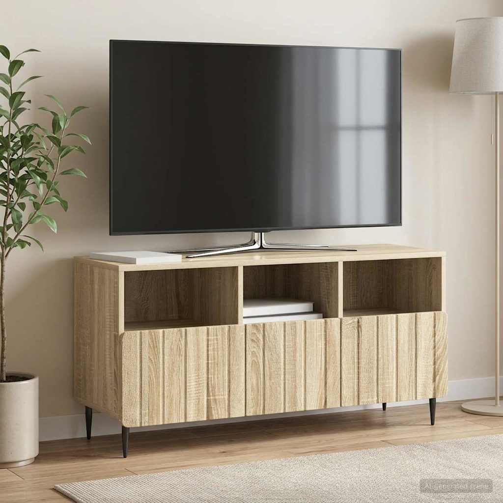 TV Cabinet Sonoma Oak 102 x 34.5 x 50 cm Engineered Wood