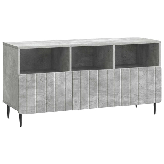 TV Cabinet Concrete Grey 102 x 34.5 x 50 cm Engineered Wood