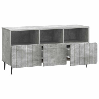 TV Cabinet Concrete Grey 102 x 34.5 x 50 cm Engineered Wood