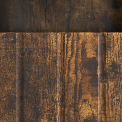TV Cabinet Smoked Oak 102 x 34.5 x 50 cm Engineered Wood