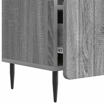 TV Cabinet Grey Sonoma 102 x 34.5 x 50 cm Engineered Wood