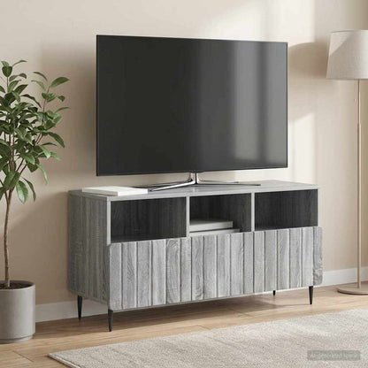 TV Cabinet Grey Sonoma 102 x 34.5 x 50 cm Engineered Wood
