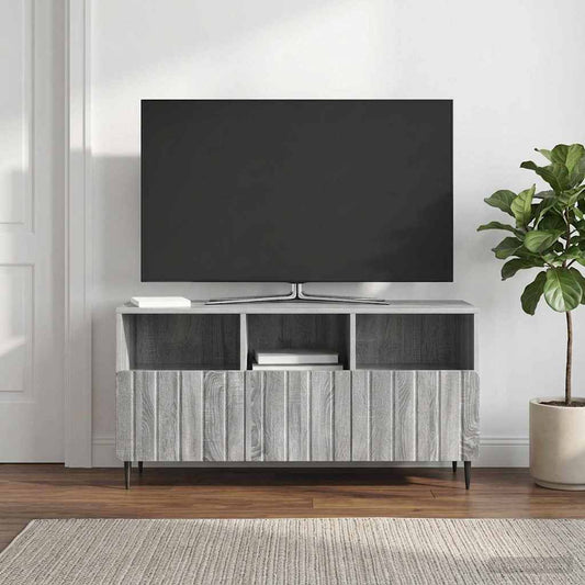 TV Cabinet Grey Sonoma 102 x 34.5 x 50 cm Engineered Wood