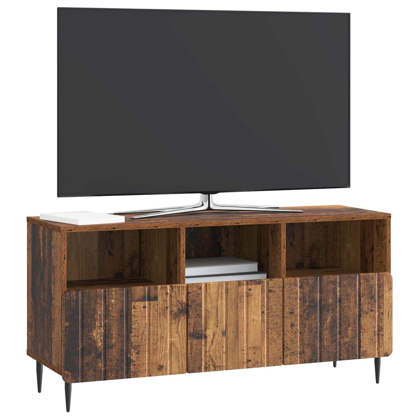 TV Cabinet Old Wood 102 x 34.5 x 50 cm Engineered Wood