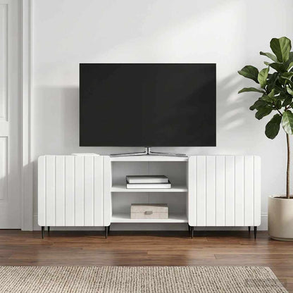 TV Cabinet White 150 x 31 x 52 cm Engineered Wood