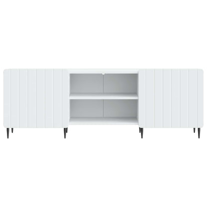 TV Cabinet White 150 x 31 x 52 cm Engineered Wood