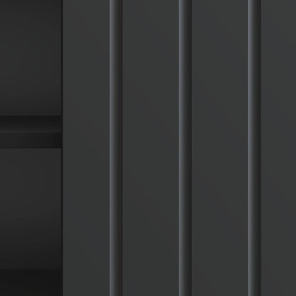 TV Cabinet Black 150 x 31 x 52 cm Engineered Wood