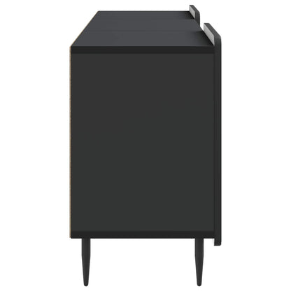 TV Cabinet Black 150 x 31 x 52 cm Engineered Wood