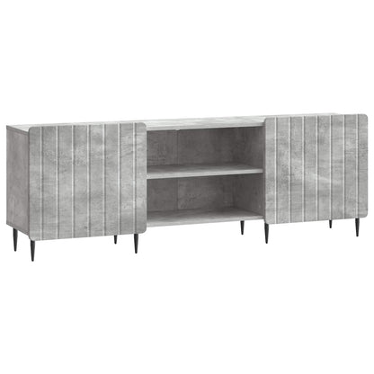 TV Cabinet Concrete Grey 150 x 31 x 52 cm Engineered Wood