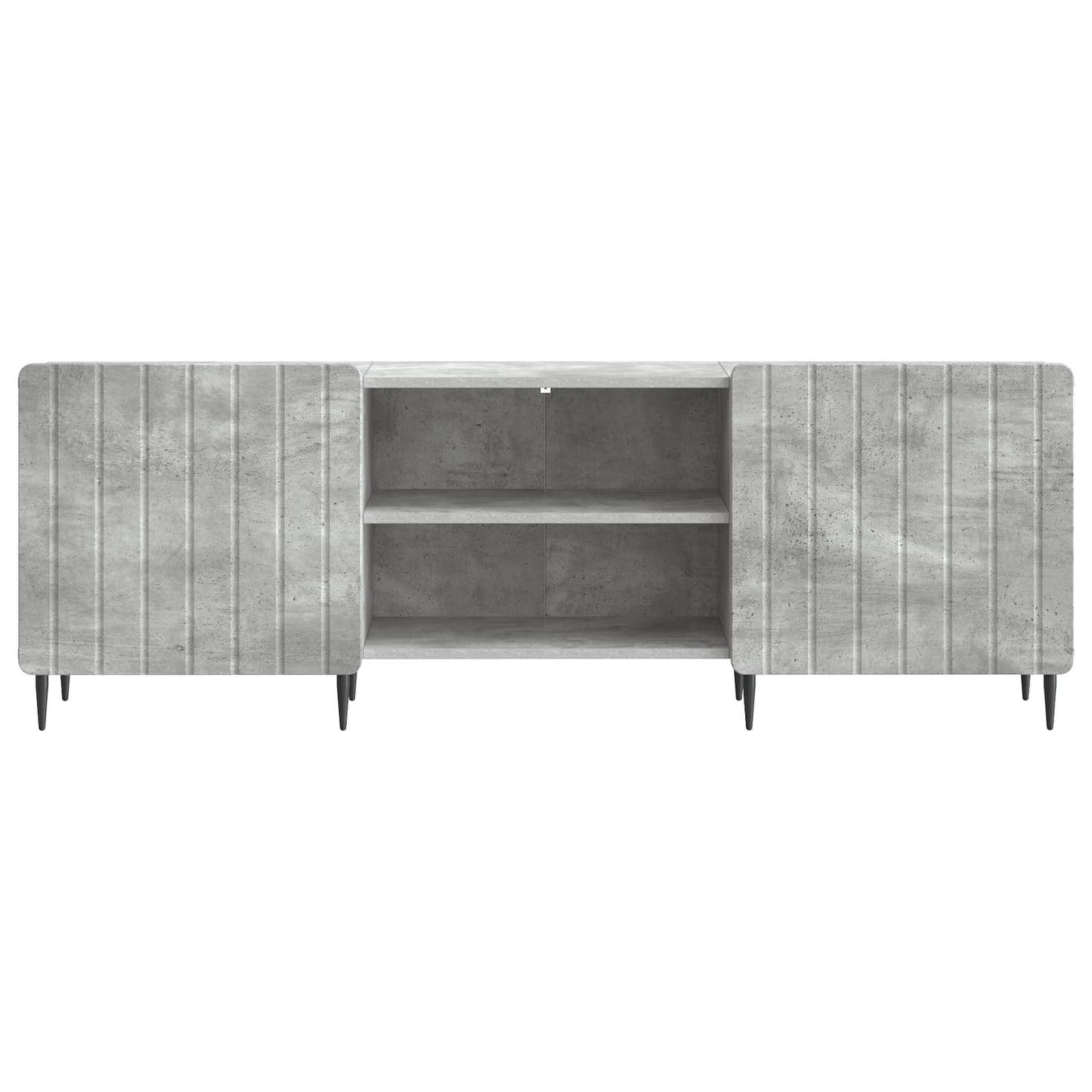 TV Cabinet Concrete Grey 150 x 31 x 52 cm Engineered Wood