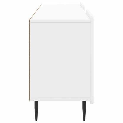 TV Cabinet High Gloss White 150 x 31 x 52 cm Engineered Wood