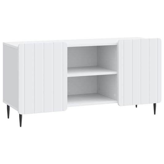 TV Cabinet White 102 x 34.5 x 52 cm Engineered Wood