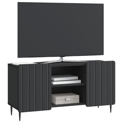 TV Cabinet Black 102 x 34.5 x 52 cm Engineered Wood
