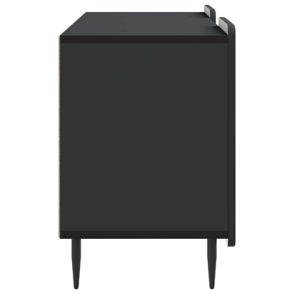 TV Cabinet Black 102 x 34.5 x 52 cm Engineered Wood
