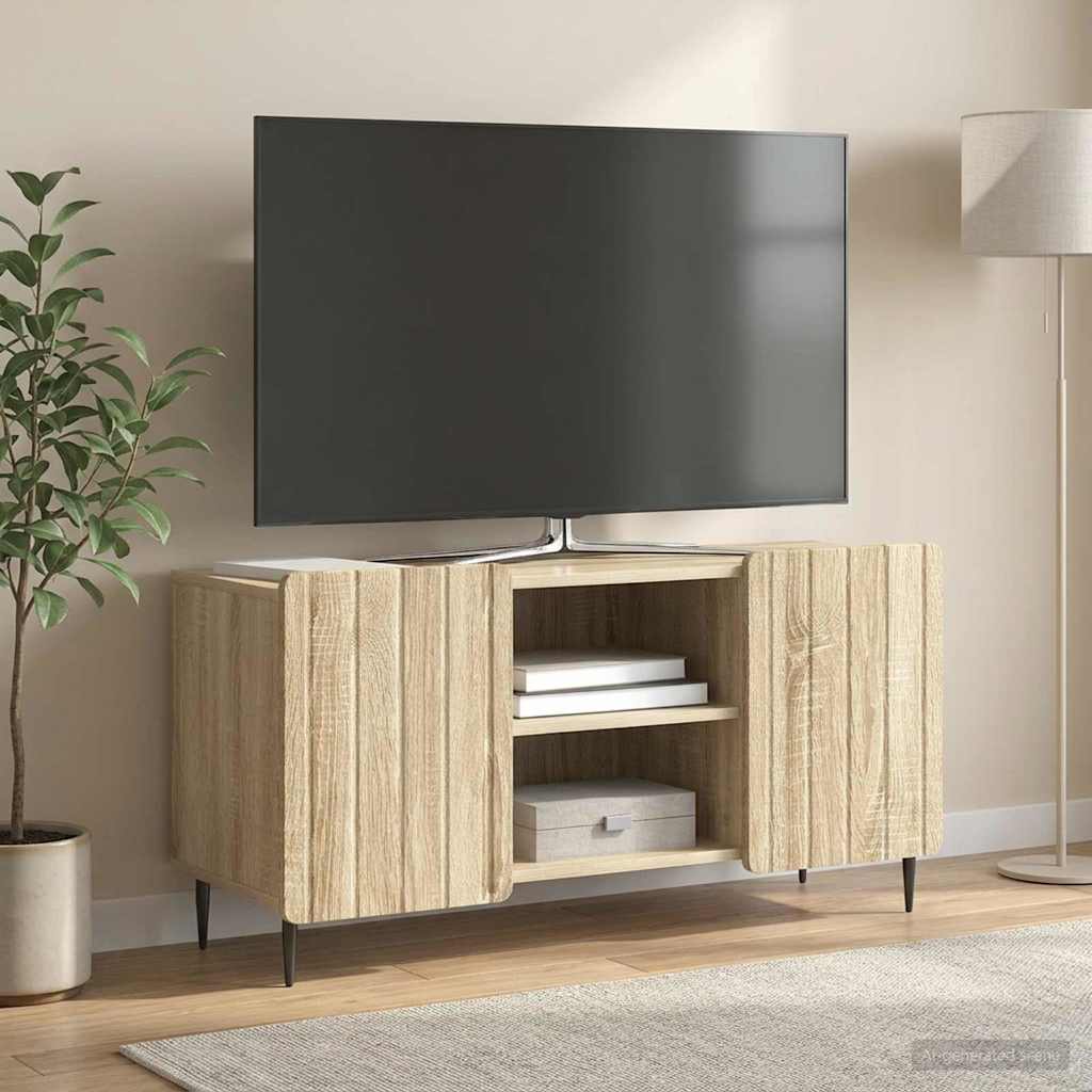 TV Cabinet Sonoma Oak 102 x 34.5 x 52 cm Engineered Wood