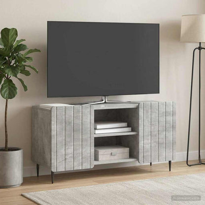 TV Cabinet Concrete Grey 102 x 34.5 x 52 cm Engineered Wood