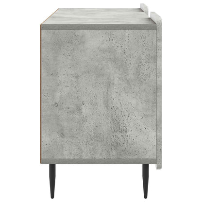 TV Cabinet Concrete Grey 102 x 34.5 x 52 cm Engineered Wood