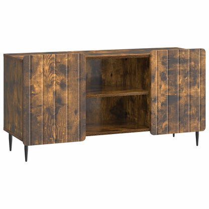 TV Cabinet Smoked Oak 102 x 34.5 x 52 cm Engineered Wood