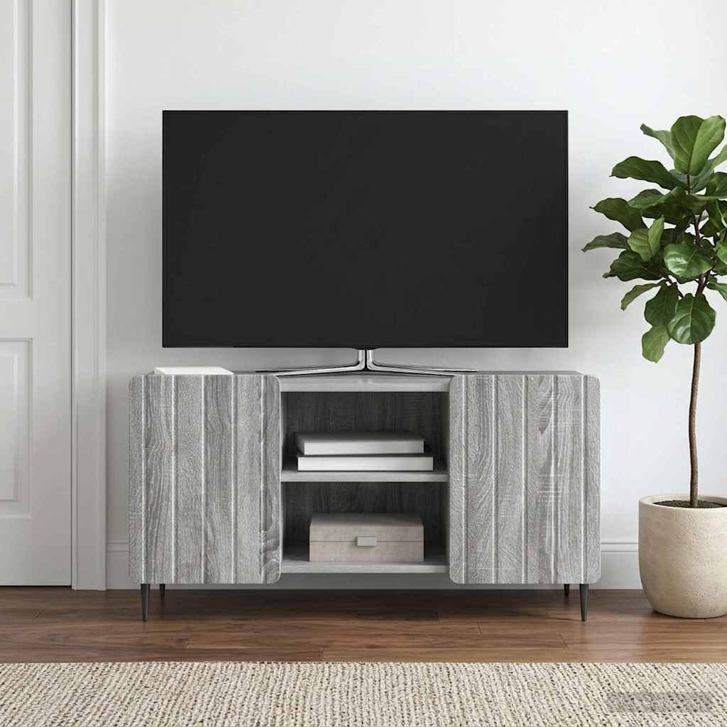 TV Cabinet Grey Sonoma 102 x 34.5 x 52 cm Engineered Wood