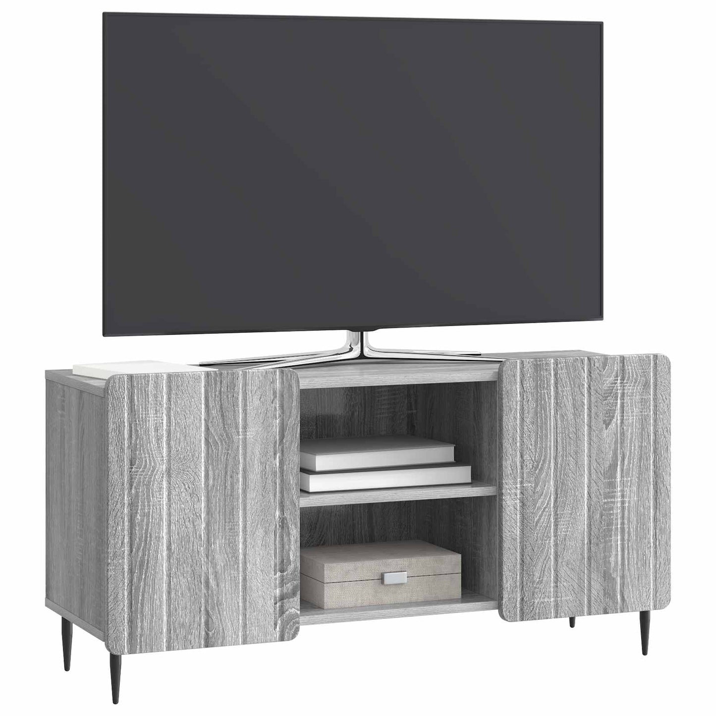 TV Cabinet 102 x 34.5 x 52 cm Grey Sonoma Engineered Wood