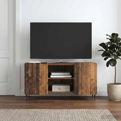 TV Cabinet Old Wood 102 x 34.5 x 52 cm Engineered Wood