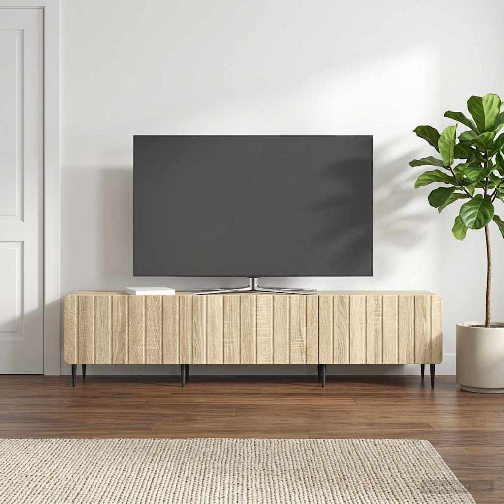 TV Cabinet Sonoma Oak 147 x 34.5 x 32 cm Engineered Wood