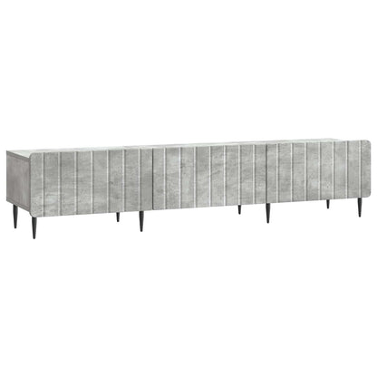 TV Cabinet Concrete Grey 147 x 34.5 x 32 cm Engineered Wood