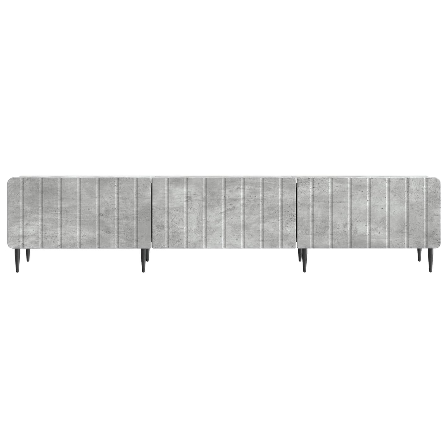 TV Cabinet Concrete Grey 147 x 34.5 x 32 cm Engineered Wood