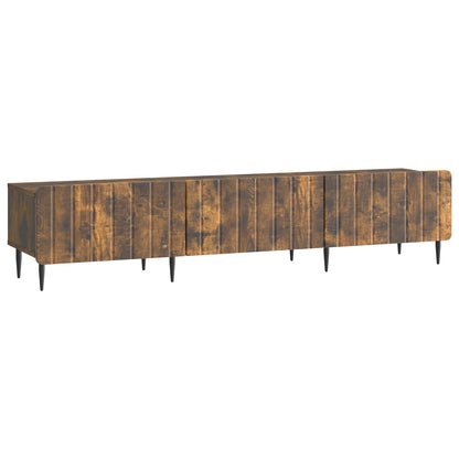 TV Cabinet Smoked Oak 147 x 34.5 x 32 cm Engineered Wood