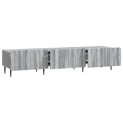 TV Cabinet Grey Sonoma 147 x 34.5 x 32 cm Engineered Wood