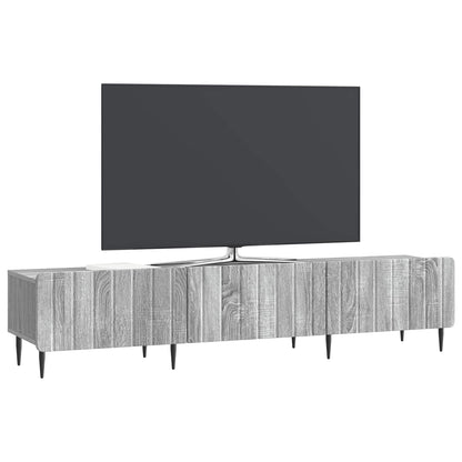 TV Cabinet Grey Sonoma 147 x 34.5 x 32 cm Engineered Wood
