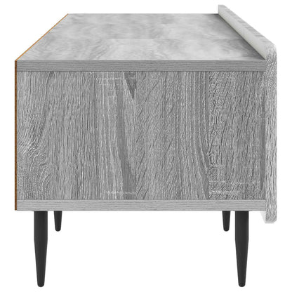 TV Cabinet Grey Sonoma 147 x 34.5 x 32 cm Engineered Wood