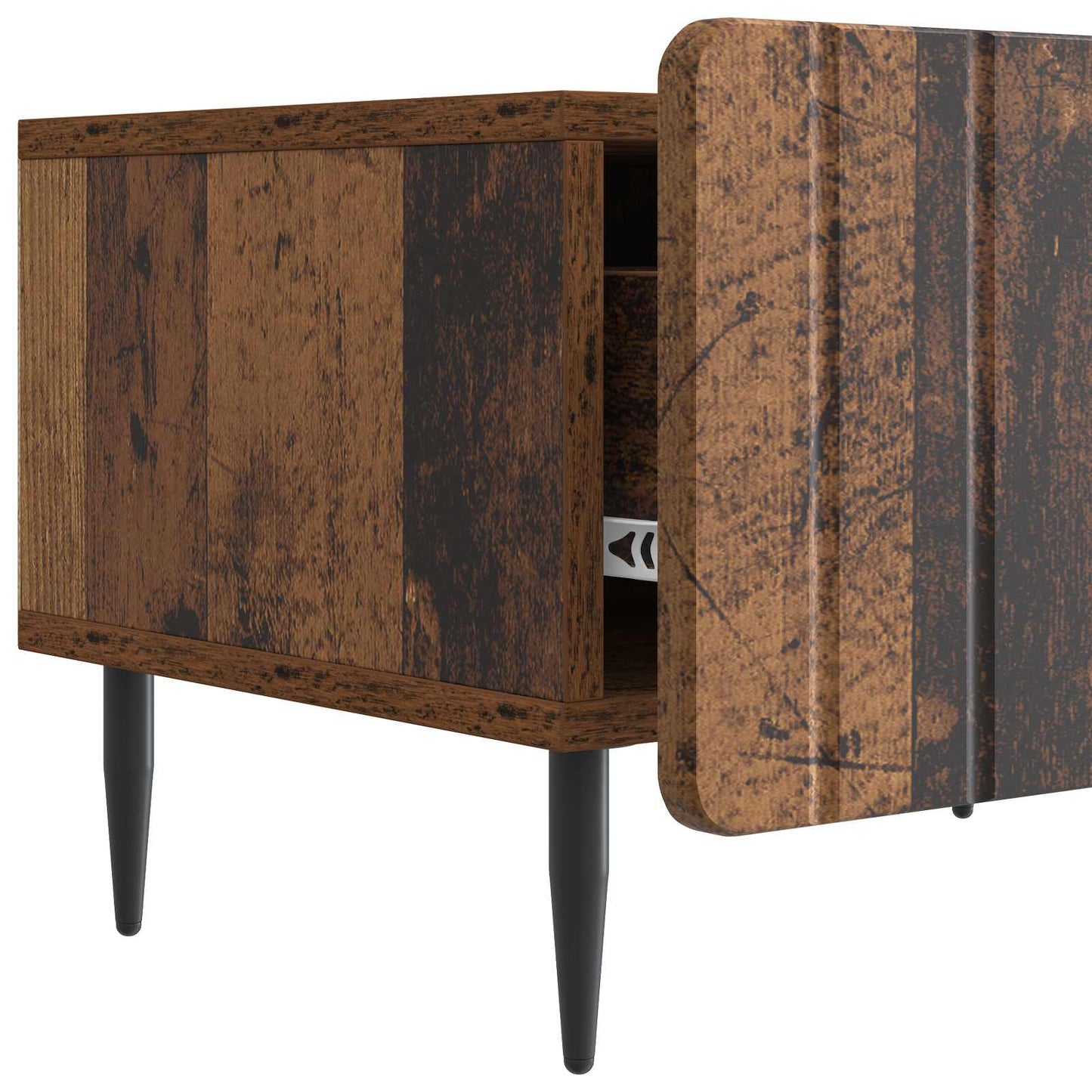 TV Cabinet Old Wood 147 x 34.5 x 32 cm Engineered Wood
