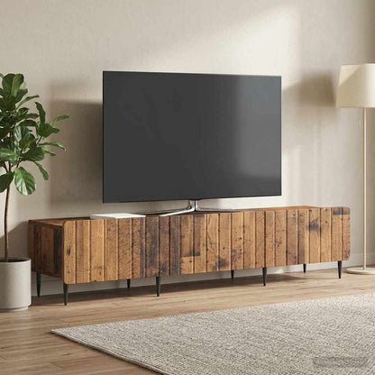 TV Cabinet Old Wood 147 x 34.5 x 32 cm Engineered Wood