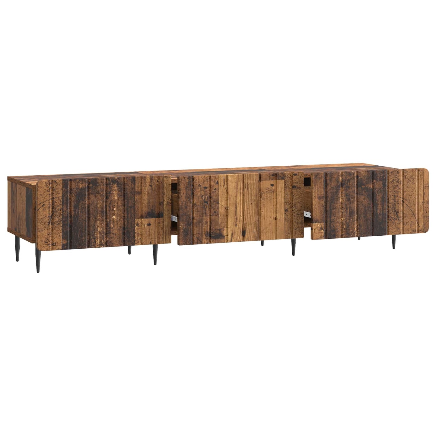 TV Cabinet Old Wood 147 x 34.5 x 32 cm Engineered Wood
