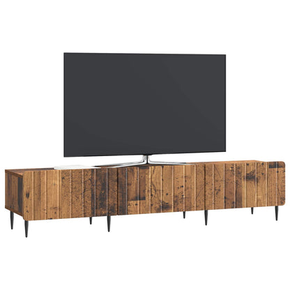 TV Cabinet Old Wood 147 x 34.5 x 32 cm Engineered Wood