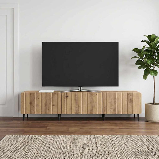 TV Cabinet Artisan Oak 147 x 34.5 x 32 cm Engineered Wood