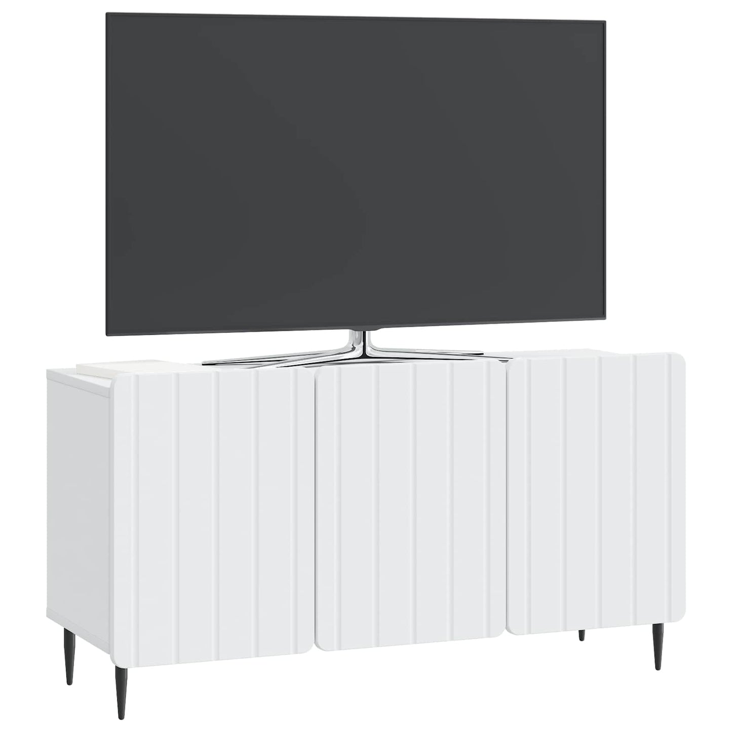 TV Cabinet White 99 x 34.5 x 52 cm Engineered Wood