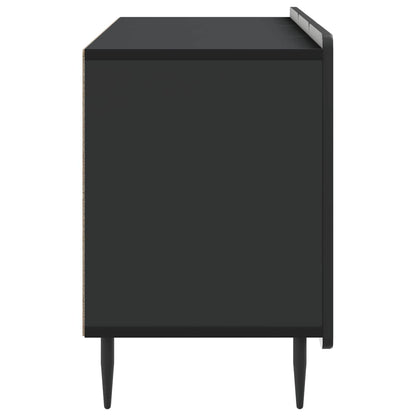 TV Cabinet Black 99 x 34.5 x 52 cm Engineered Wood