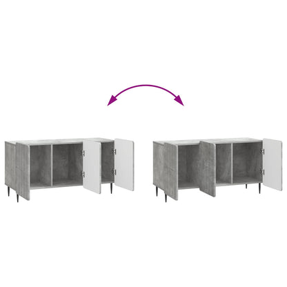 TV Cabinet Concrete Grey 99 x 34.5 x 52 cm Engineered Wood