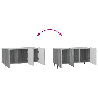 TV Cabinet Grey Sonoma 99 x 34.5 x 52 cm Engineered Wood