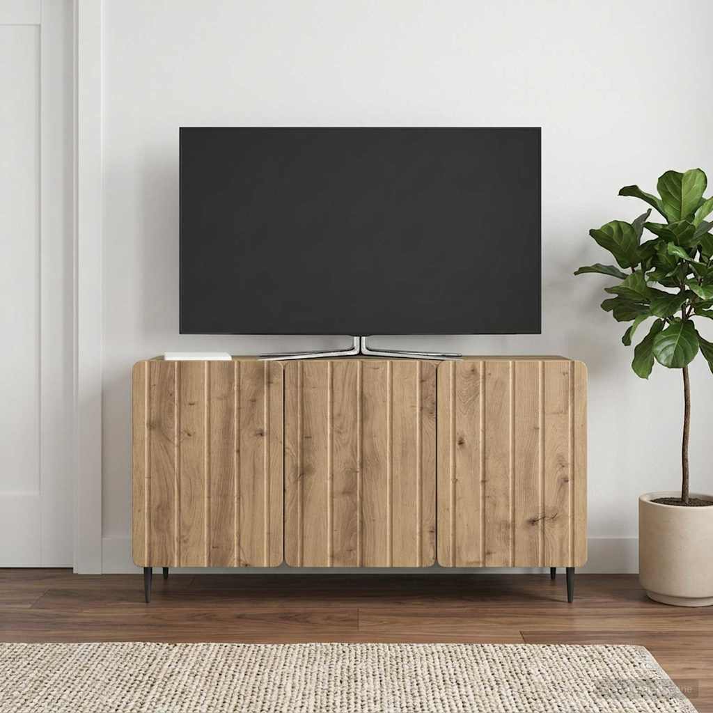 TV Cabinet 99 x 34.5 x 52 cm Artisan Oak Engineered Wood