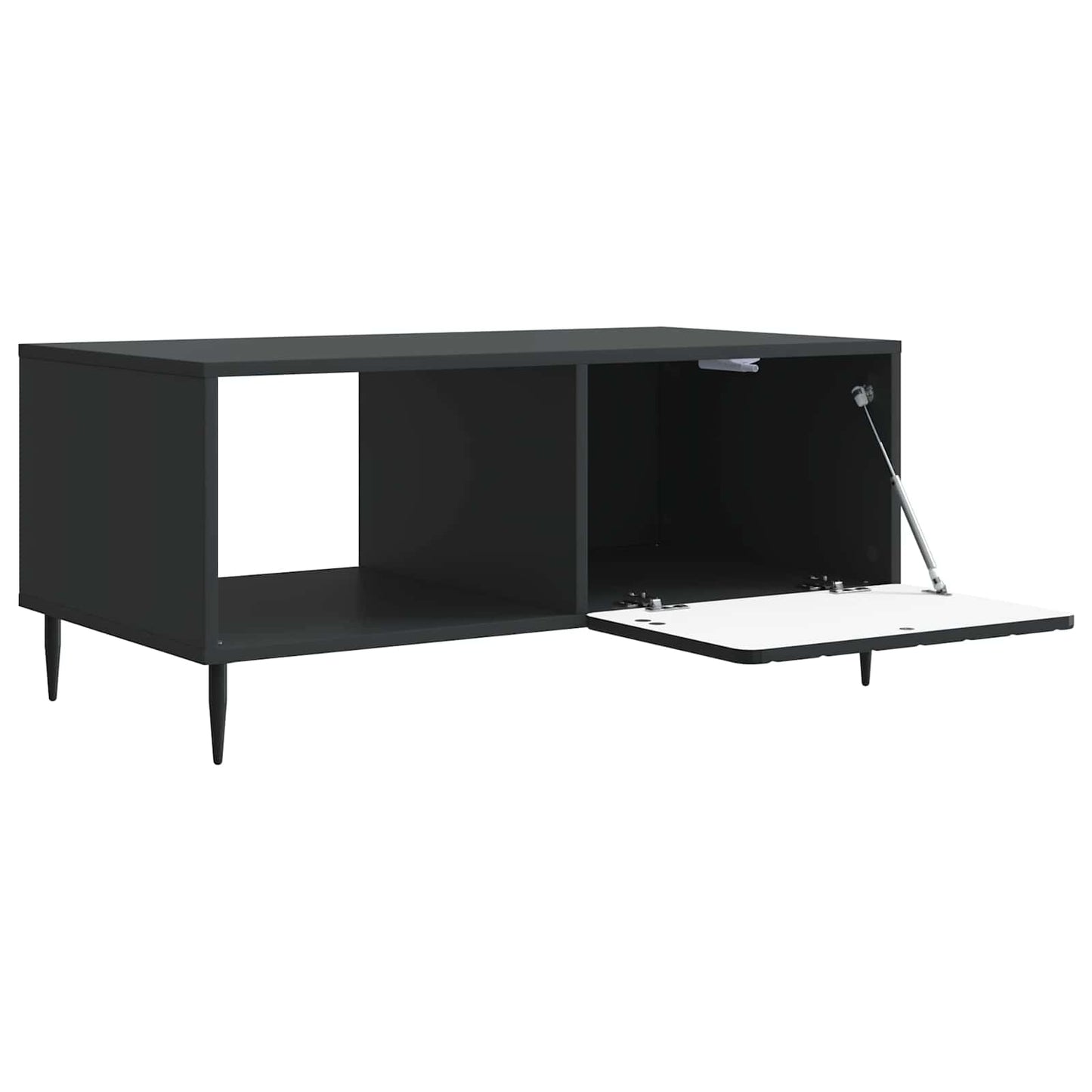 Coffee Table Black 90 x 50 x 40 cm Engineered Wood