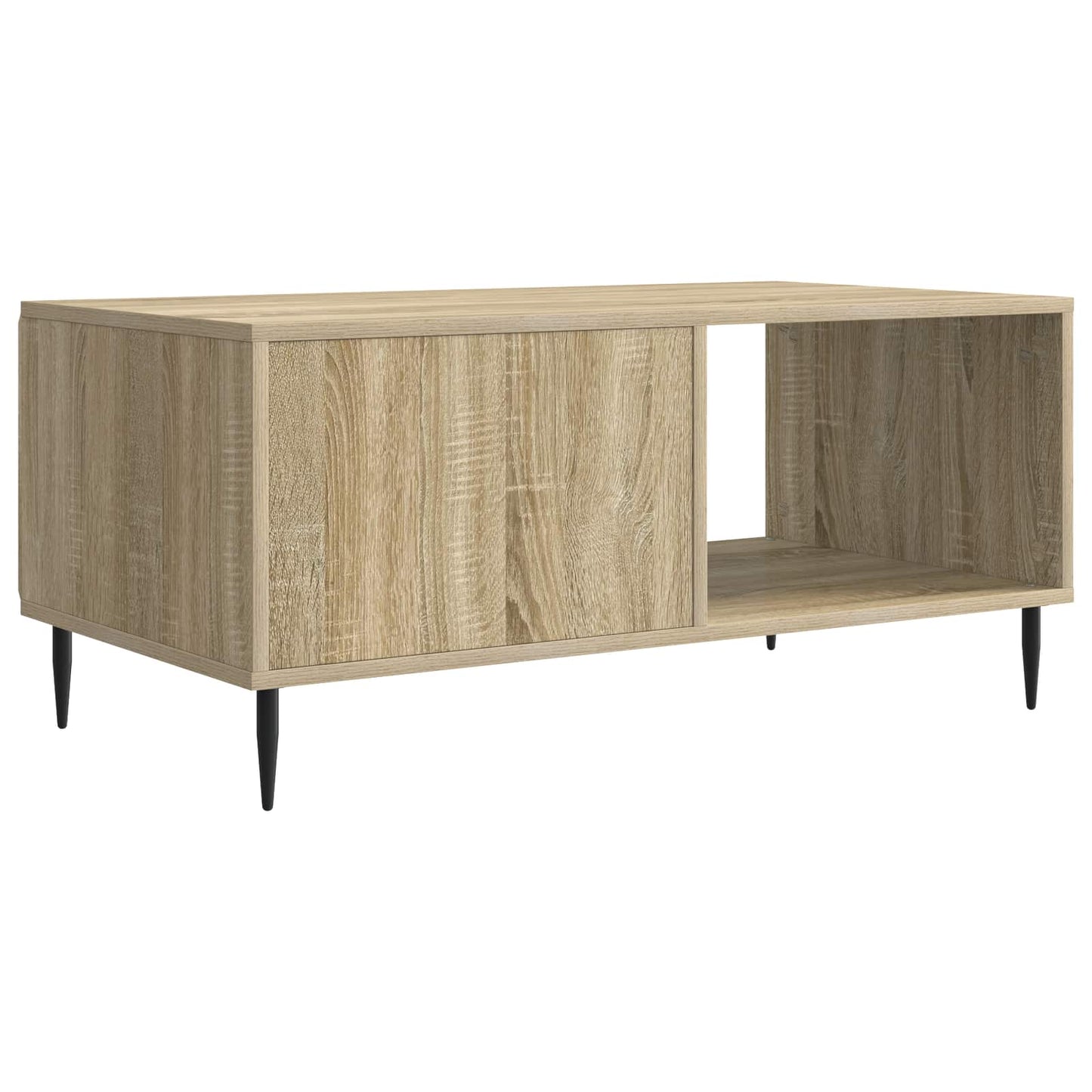 Coffee Table Sonoma Oak 90 x 50 x 40 cm Engineered Wood