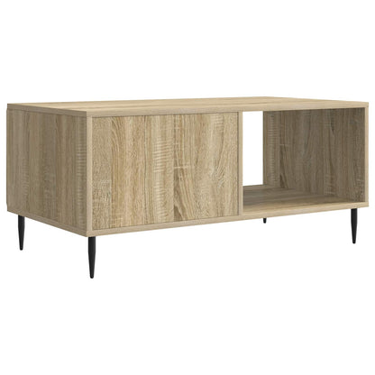 Coffee Table Sonoma Oak 90 x 50 x 40 cm Engineered Wood