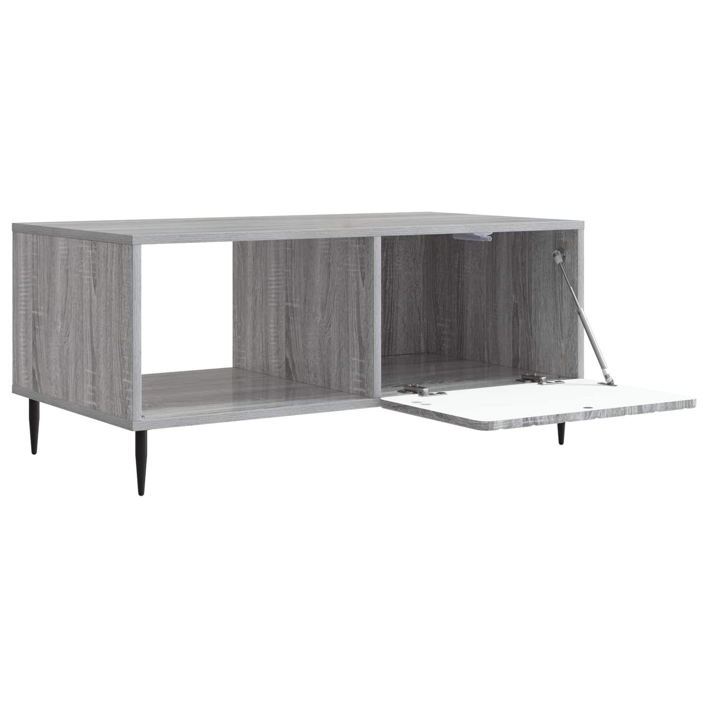 Coffee Table Grey Sonoma 90 x 50 x 40 cm Engineered Wood
