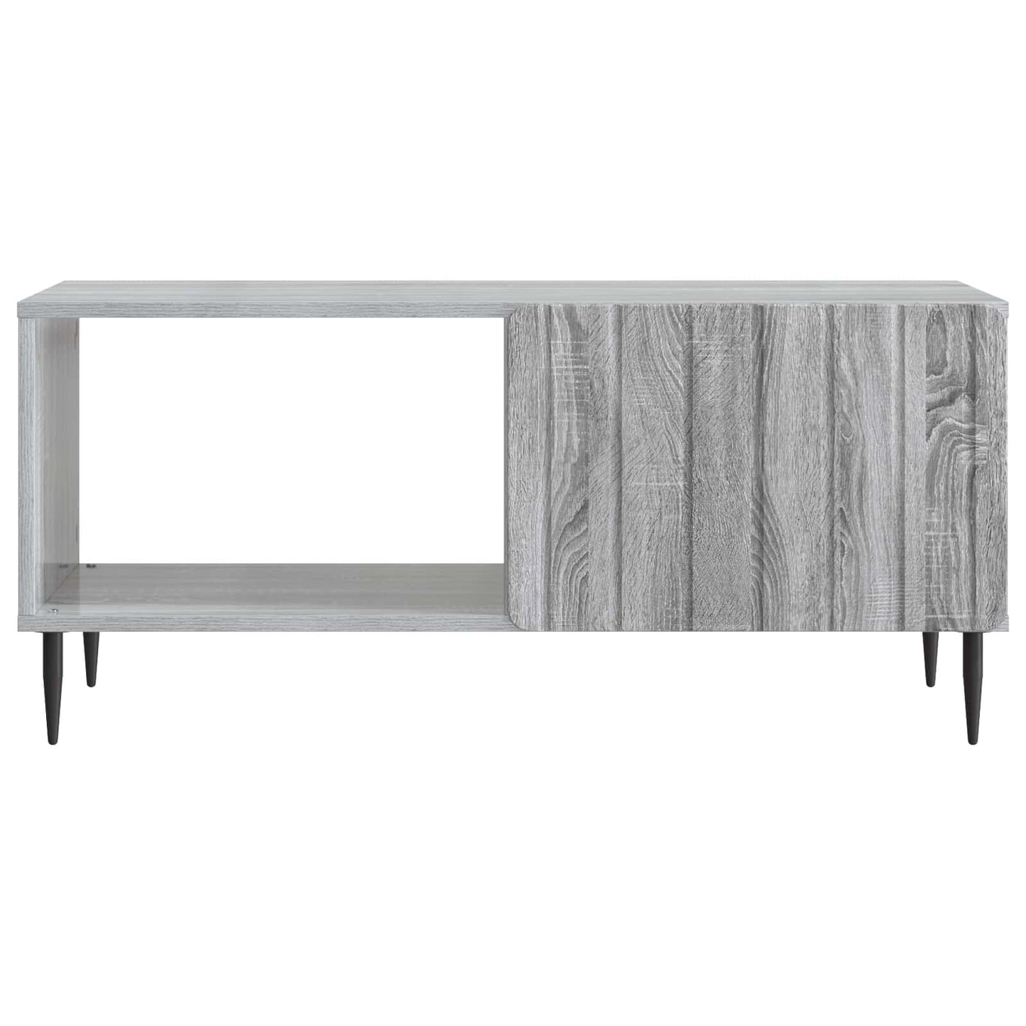 Coffee Table Grey Sonoma 90 x 50 x 40 cm Engineered Wood